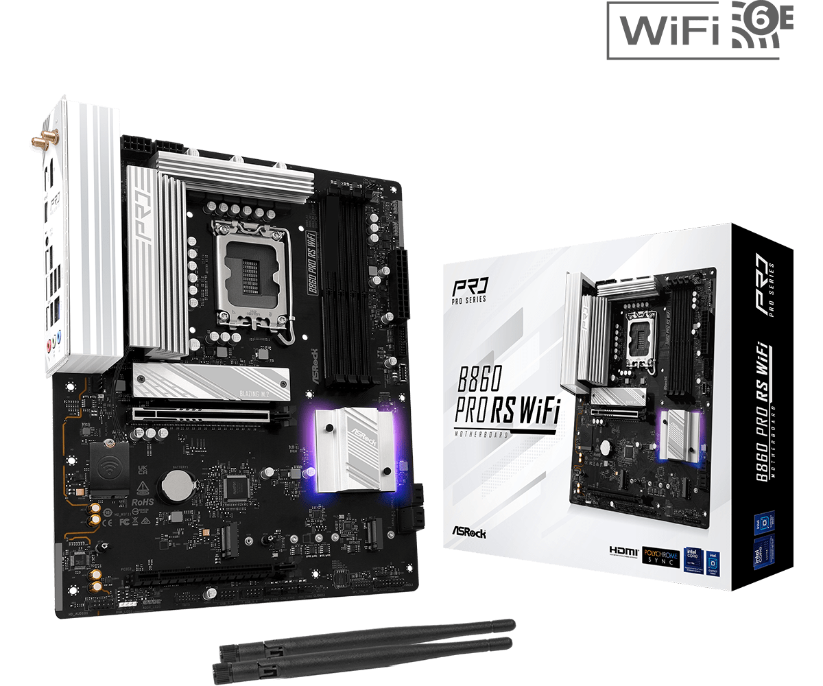 ASRock B860 PRO RS WIFI alaplap